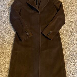 Elegant Brown Women's Coat
